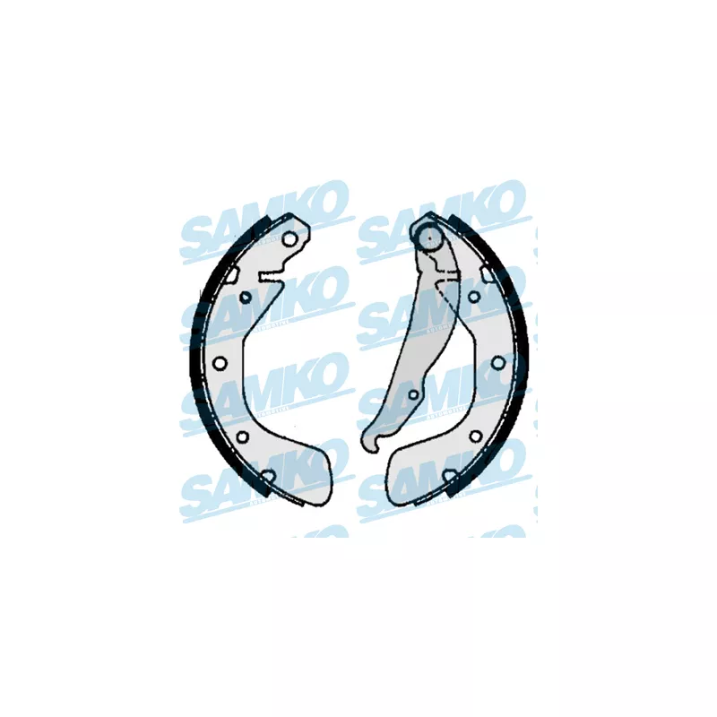 Jeu de mâchoires de frein SAMKO 86790