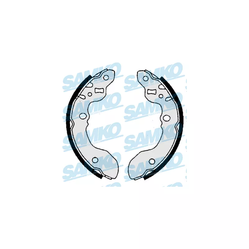 Jeu de mâchoires de frein SAMKO 86880