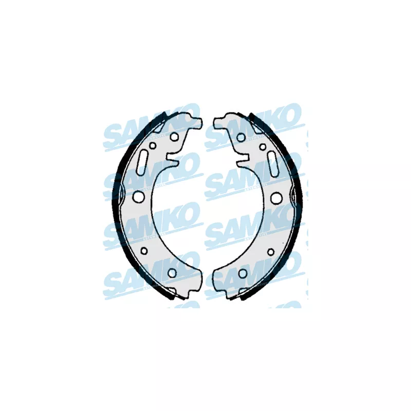 Jeu de mâchoires de frein SAMKO 86920
