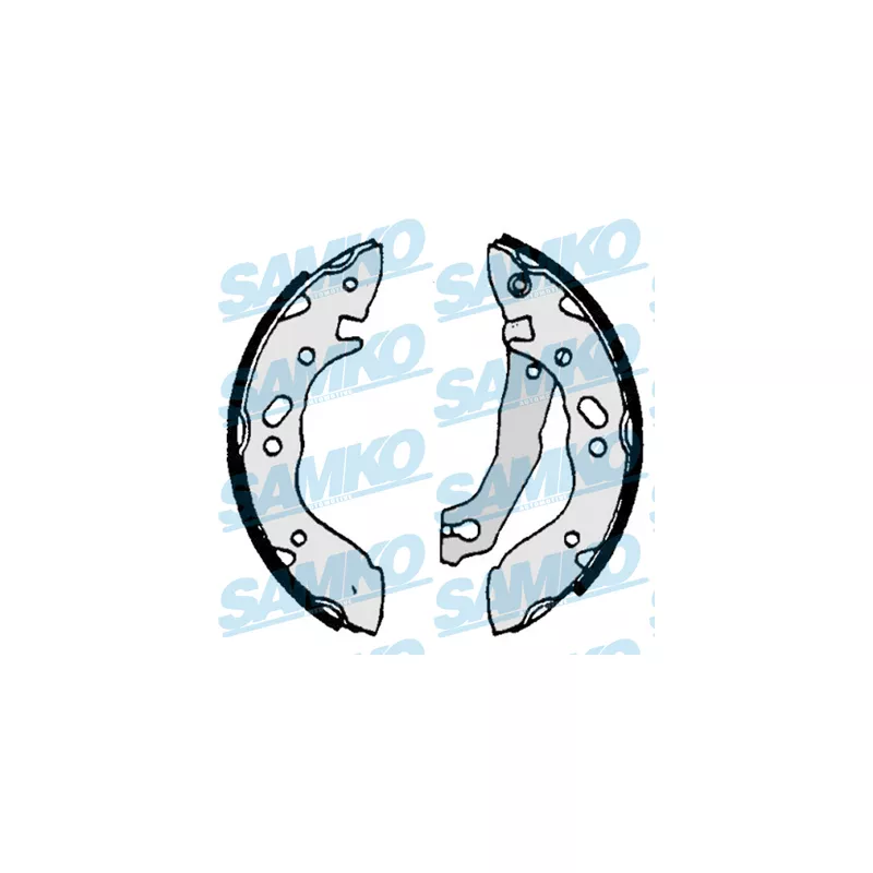 Jeu de mâchoires de frein SAMKO 87000
