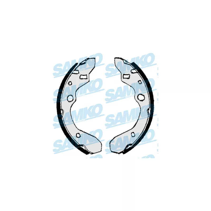 Jeu de mâchoires de frein SAMKO 87010