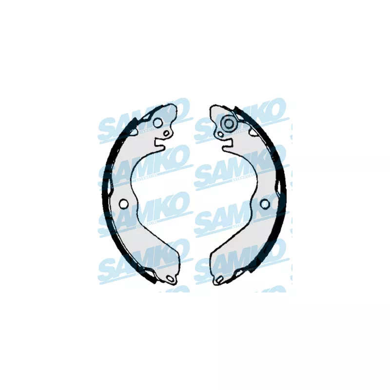 Jeu de mâchoires de frein SAMKO 87020