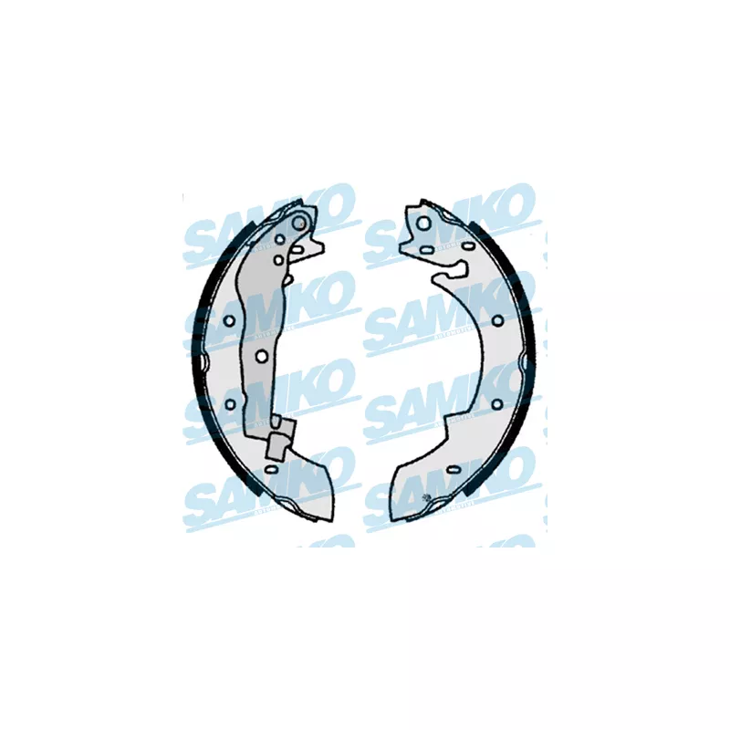 Jeu de mâchoires de frein SAMKO 87350