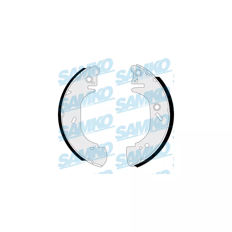 Jeu de mâchoires de frein SAMKO 87400