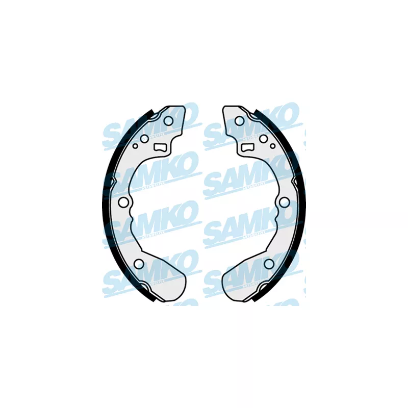 Jeu de mâchoires de frein SAMKO 87440
