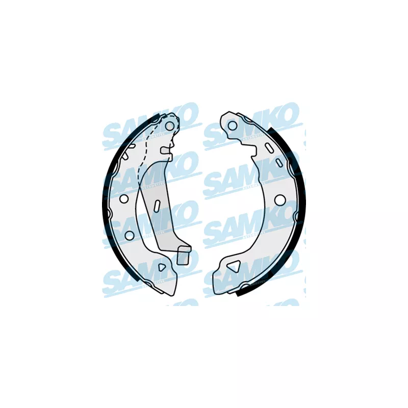 Jeu de mâchoires de frein SAMKO 87720