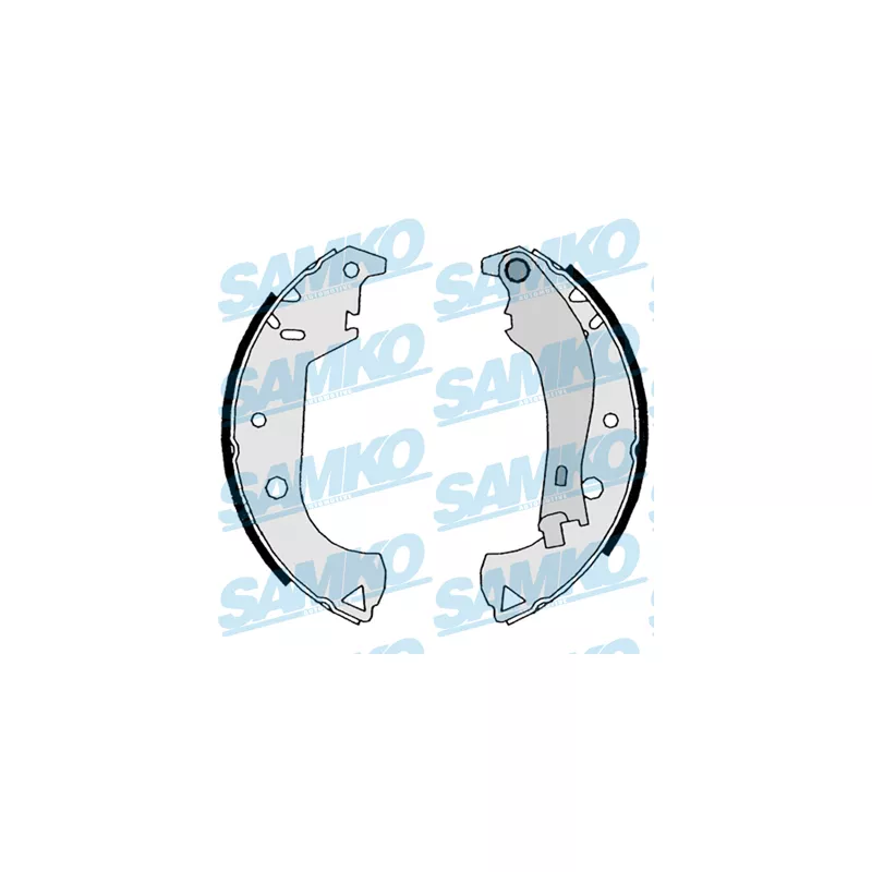 Jeu de mâchoires de frein SAMKO 87810