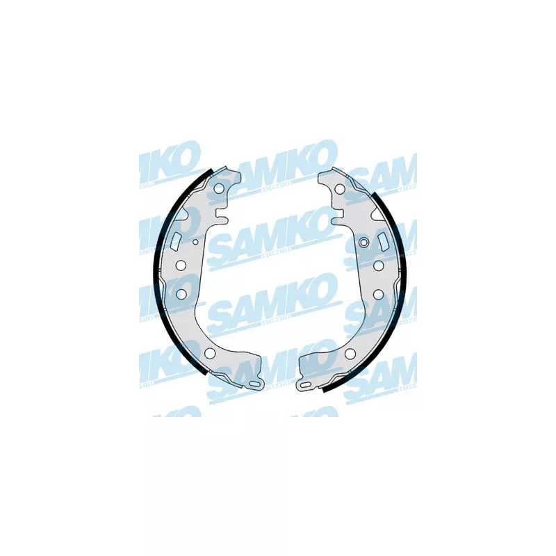 Jeu de mâchoires de frein SAMKO 87860