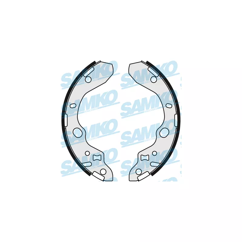 Jeu de mâchoires de frein SAMKO 87910