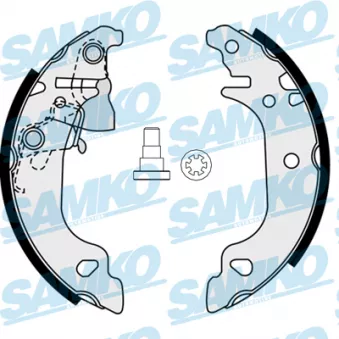 Jeu de mâchoires de frein SAMKO 87920