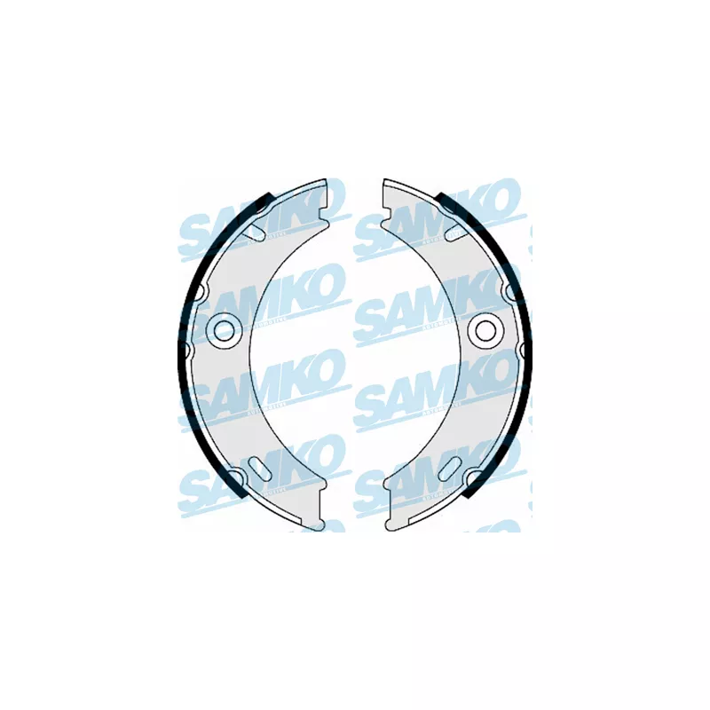 Jeu de mâchoires de frein, frein de stationnement SAMKO 87970