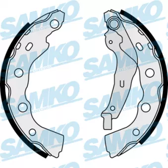 Jeu de mâchoires de frein SAMKO