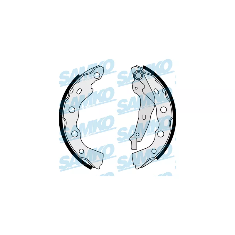 Jeu de mâchoires de frein SAMKO 87990