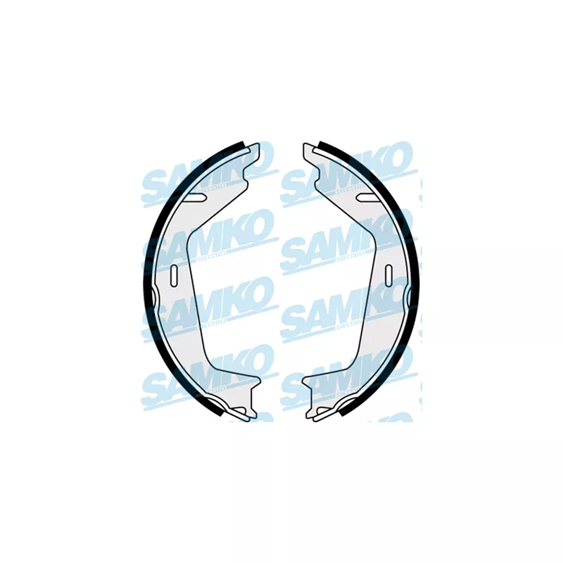 Jeu de mâchoires de frein, frein de stationnement SAMKO 88260