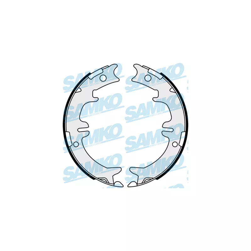 Jeu de mâchoires de frein, frein de stationnement SAMKO 88340
