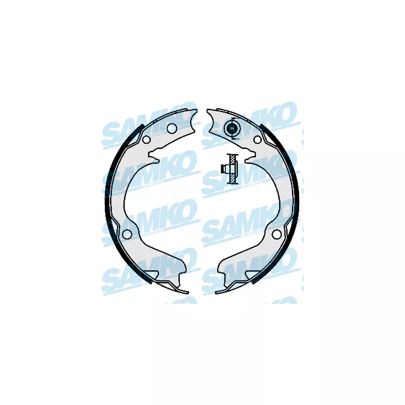 Jeu de mâchoires de frein, frein de stationnement SAMKO 88360