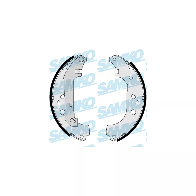 Jeu de mâchoires de frein SAMKO 88550