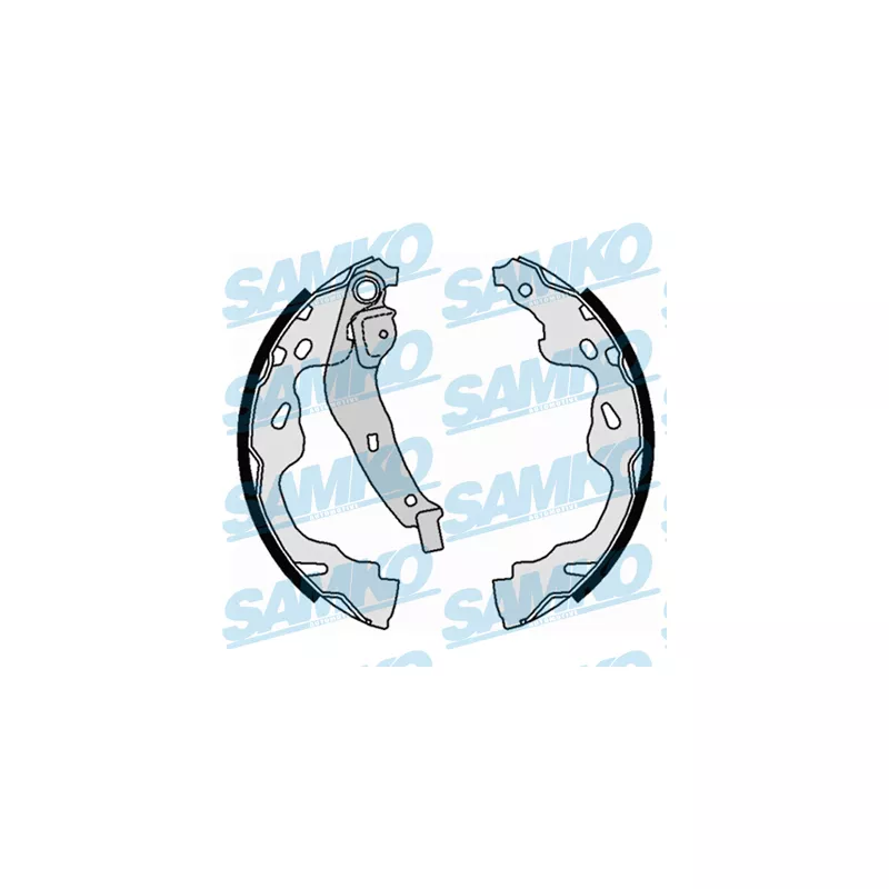 Jeu de mâchoires de frein SAMKO 88660