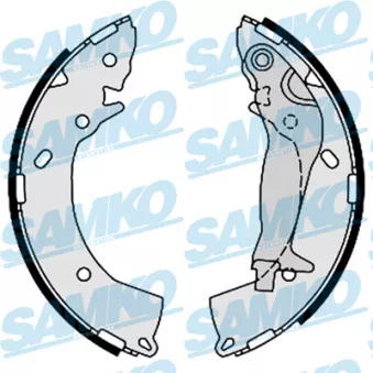 Jeu de mâchoires de frein SAMKO