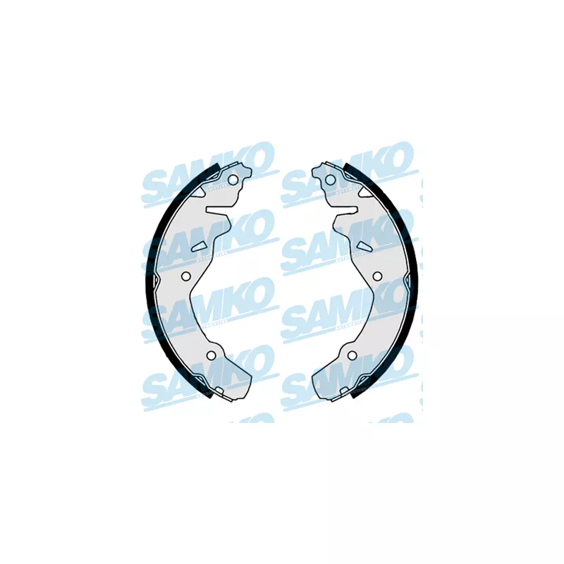 Jeu de mâchoires de frein SAMKO 89180