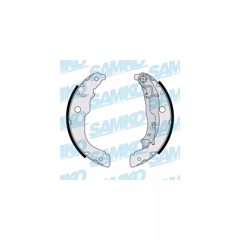 Jeu de mâchoires de frein SAMKO 89220