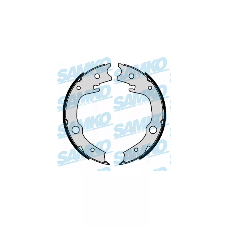 Jeu de mâchoires de frein, frein de stationnement SAMKO 89340