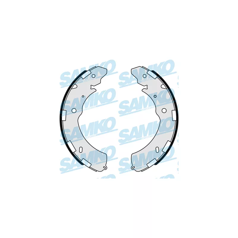 Jeu de mâchoires de frein SAMKO 89470