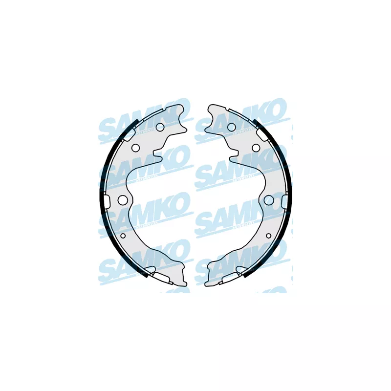 Jeu de mâchoires de frein, frein de stationnement SAMKO 89820
