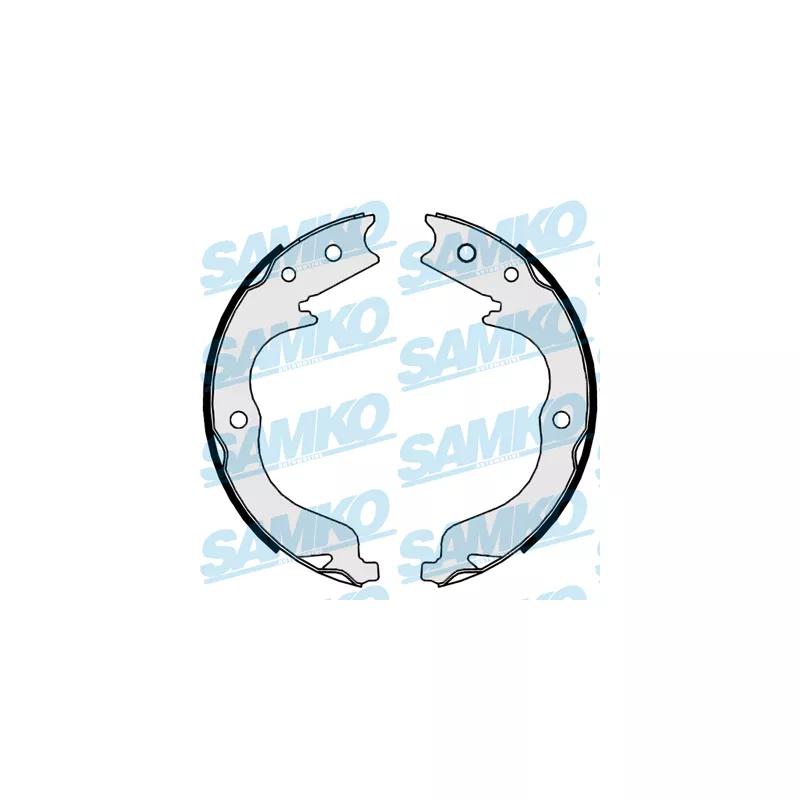 Jeu de mâchoires de frein, frein de stationnement SAMKO 89860