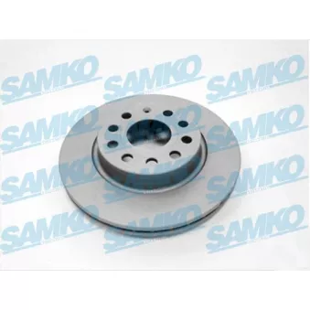 Jeu de 2 disques de frein avant SAMKO