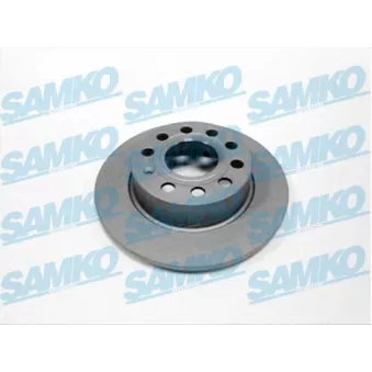 Jeu de 2 disques de frein arrière SAMKO