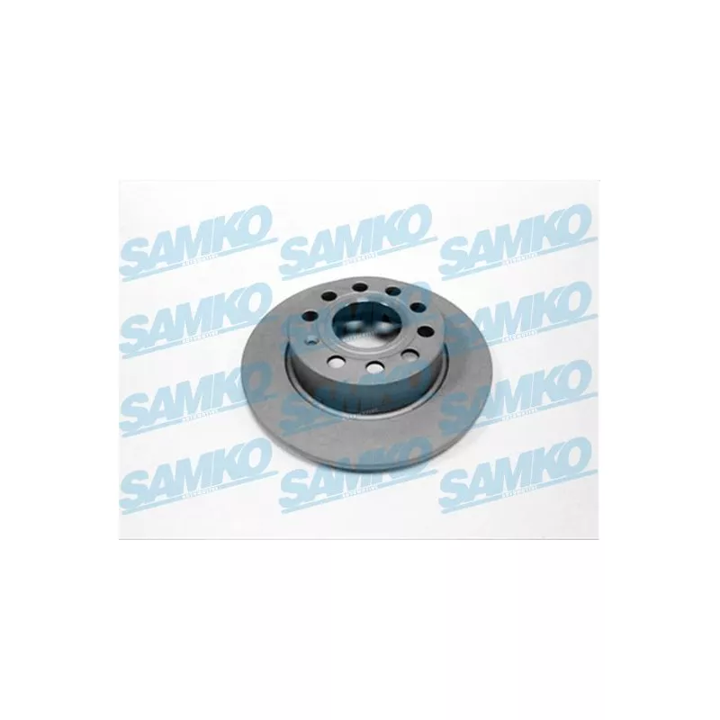 Jeu de 2 disques de frein arrière SAMKO A1003PR