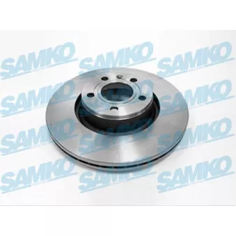 Jeu de 2 disques de frein avant SAMKO