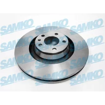 Jeu de 2 disques de frein avant SAMKO