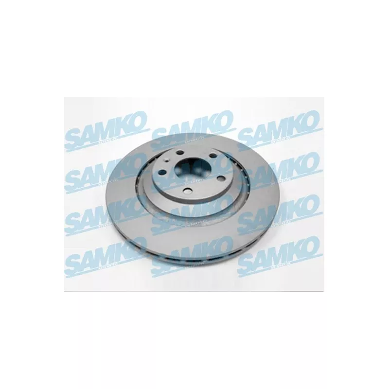 Jeu de 2 disques de frein arrière SAMKO A1009VR