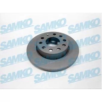 Jeu de 2 disques de frein arrière SAMKO