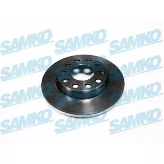 Jeu de 2 disques de frein arrière SAMKO