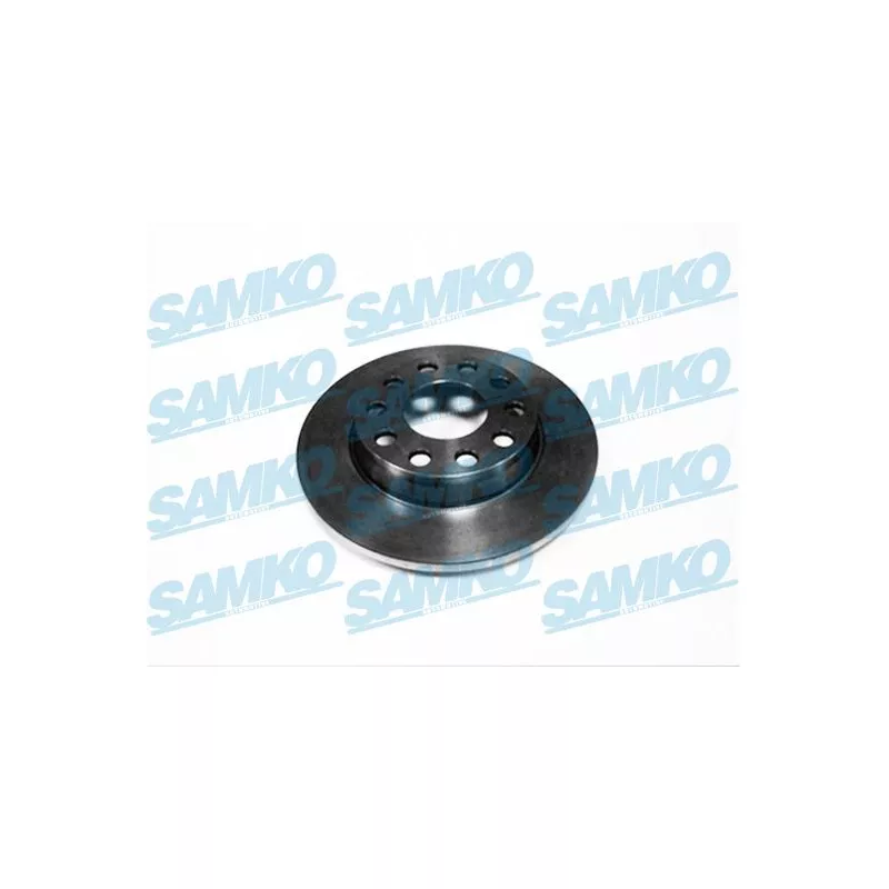 Jeu de 2 disques de frein arrière SAMKO A1013P