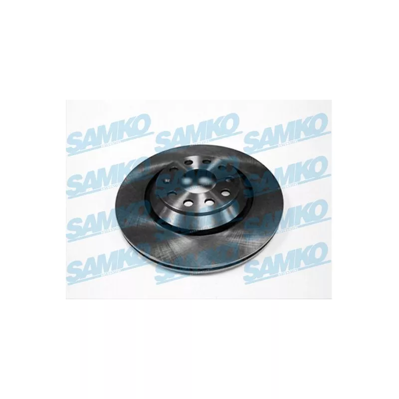 Jeu de 2 disques de frein arrière SAMKO A1014V