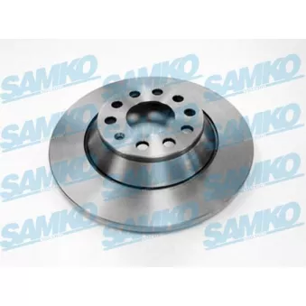 Jeu de 2 disques de frein arrière SAMKO