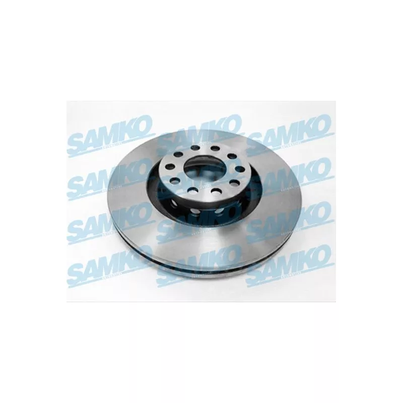 Jeu de 2 disques de frein avant SAMKO A1018V