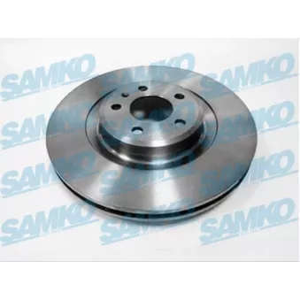 Jeu de 2 disques de frein avant SAMKO
