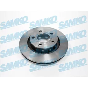 Jeu de 2 disques de frein arrière SAMKO