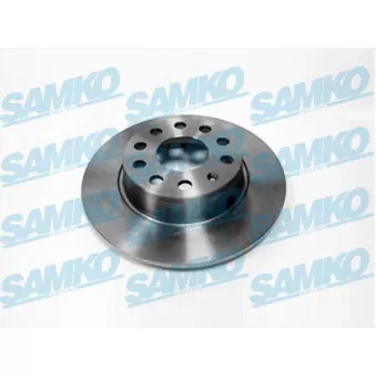 Jeu de 2 disques de frein arrière SAMKO
