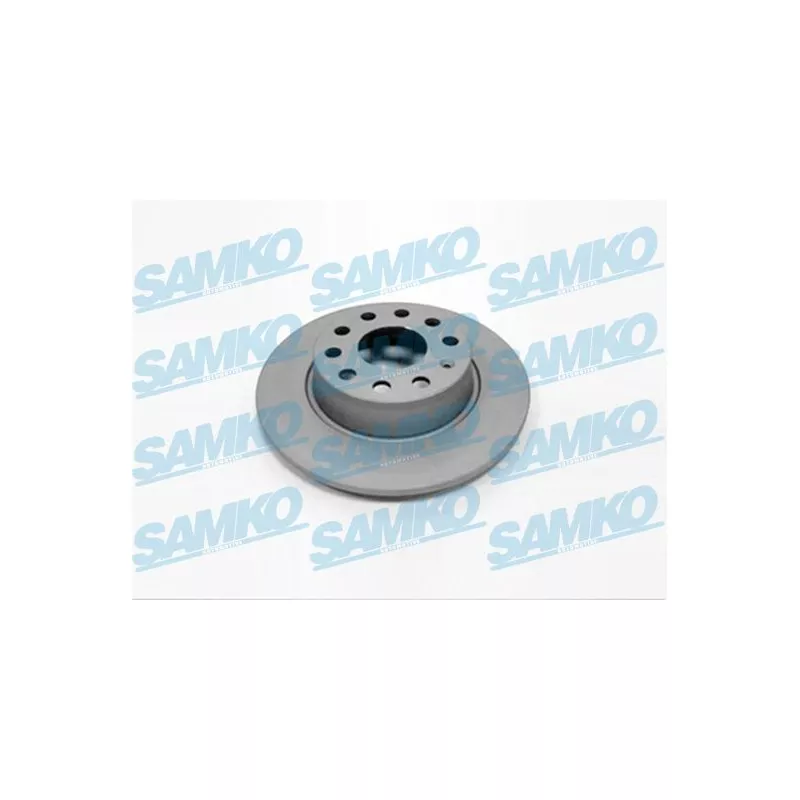 Jeu de 2 disques de frein arrière SAMKO A1038PR