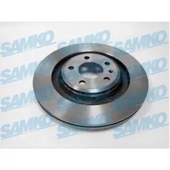 Jeu de 2 disques de frein arrière SAMKO
