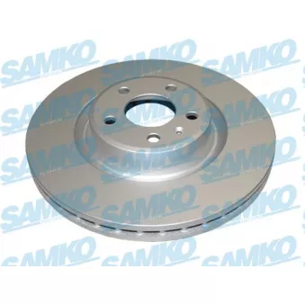 Jeu de 2 disques de frein avant SAMKO