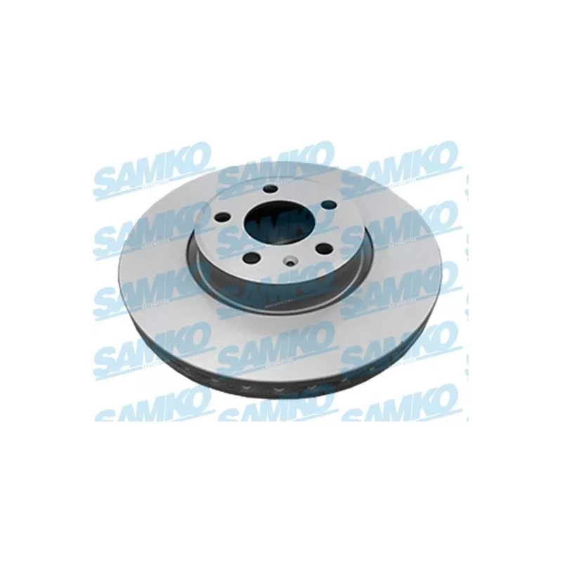 Jeu de 2 disques de frein avant SAMKO A1061VR