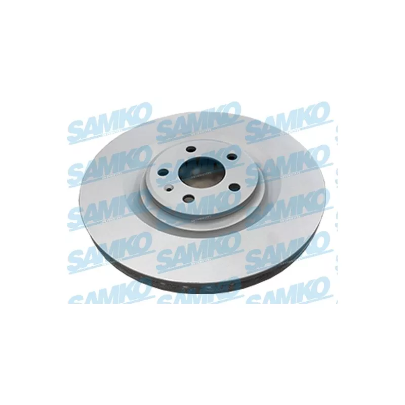 Jeu de 2 disques de frein arrière SAMKO A1063VR