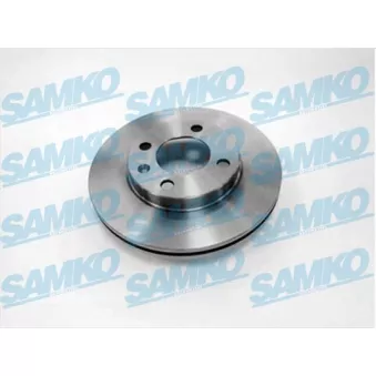 Jeu de 2 disques de frein avant SAMKO